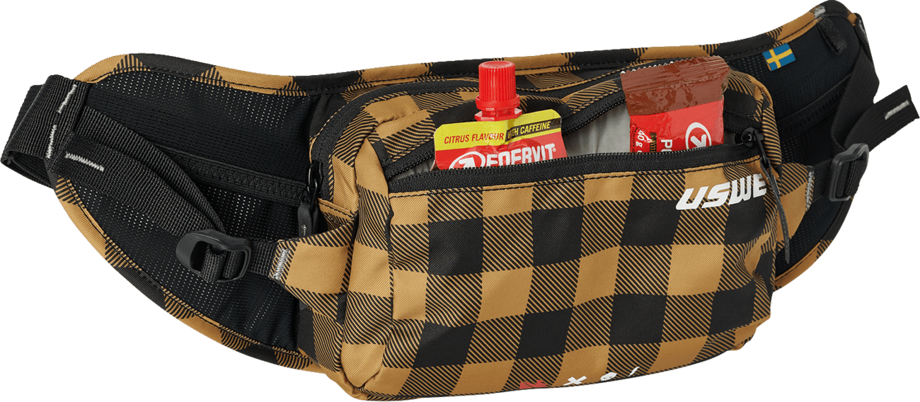USWE Waist Hip Pack 2L Flannel Bronze 5202083049 MTB Enduro Moto Race Belt - Moto - House MX