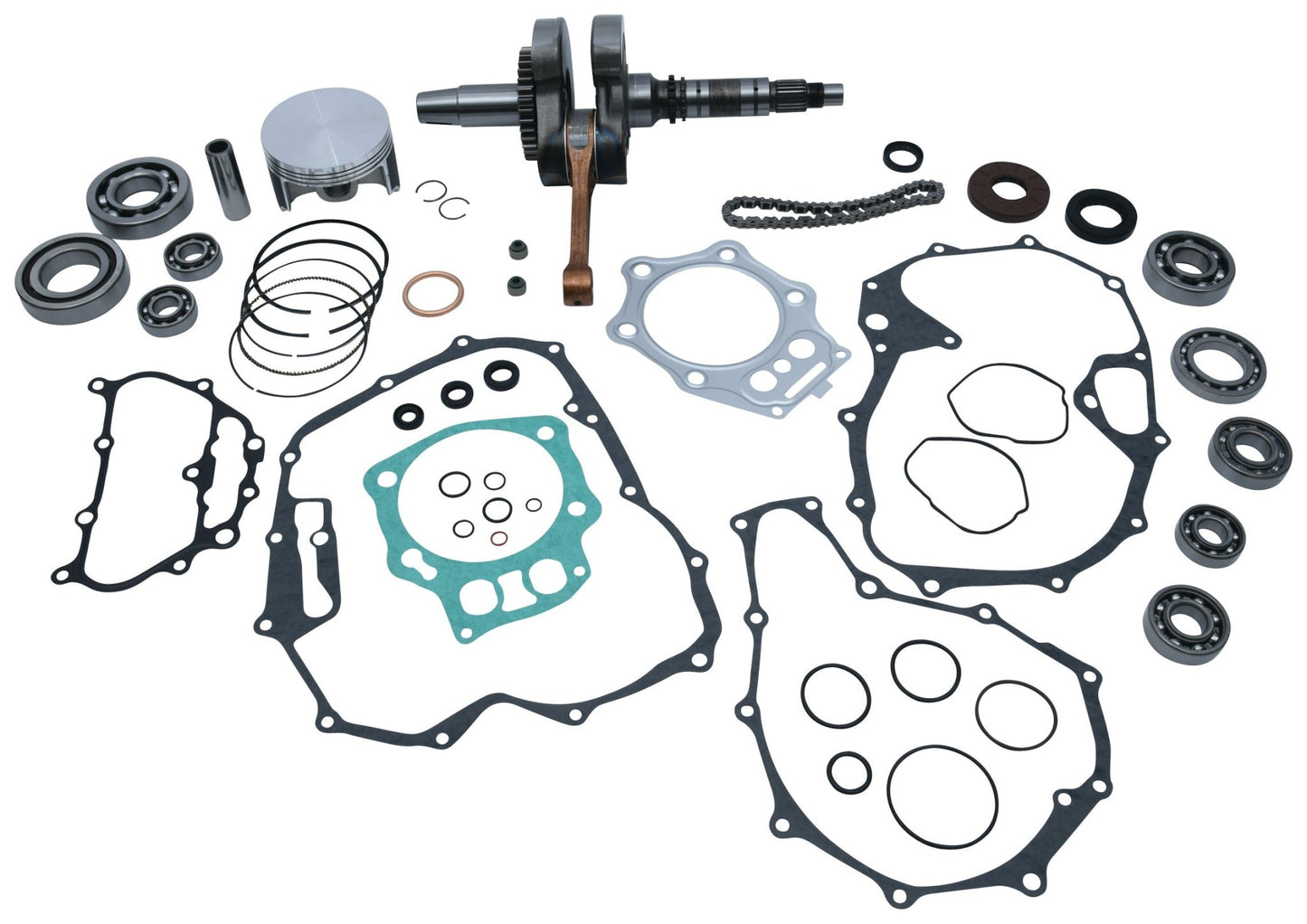 Vertex WR00014 Complete Engine Rebuild Kit for Honda TRX500FE Foreman 4X4 ES - Moto - House MX
