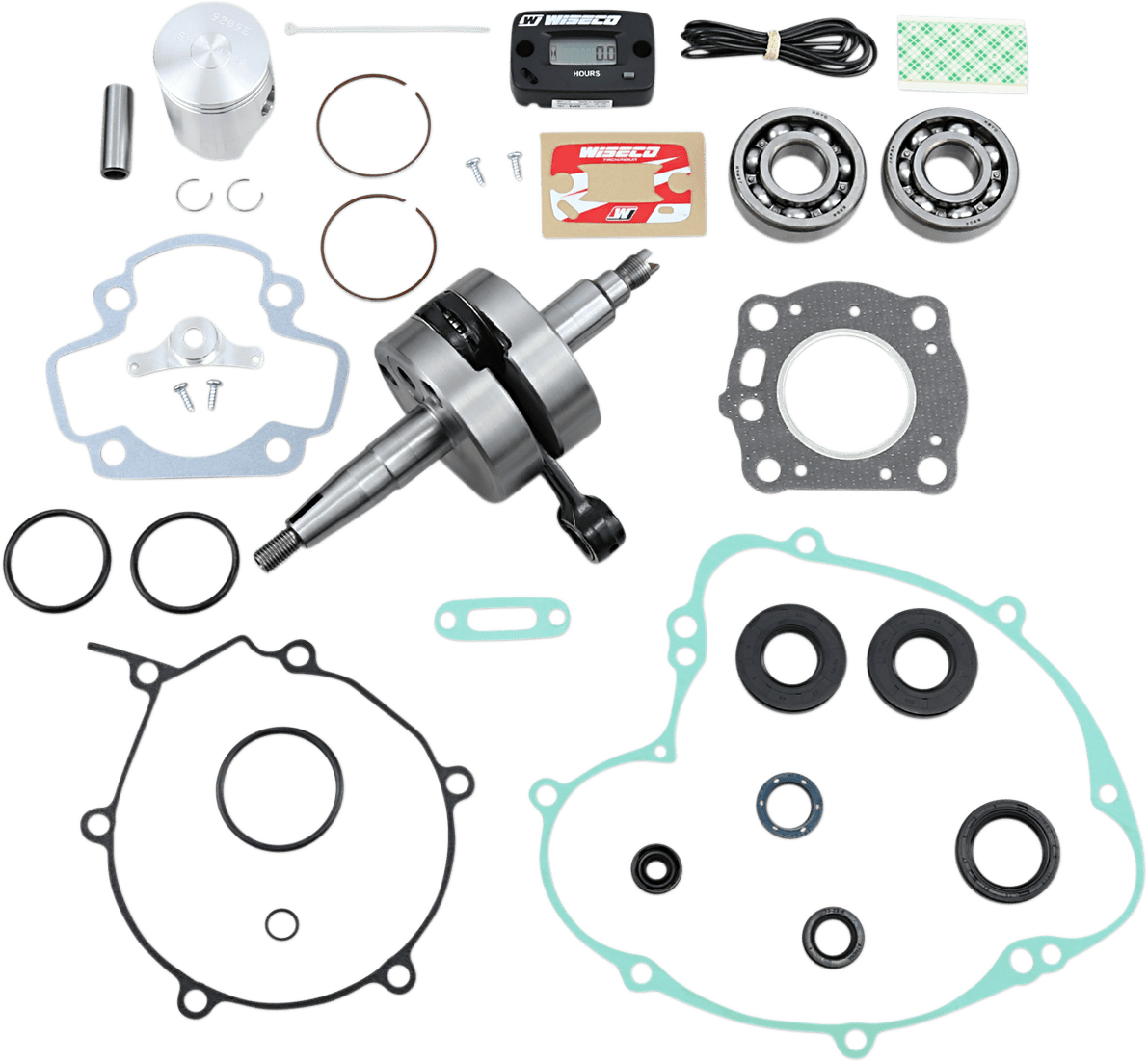 WISECO Engine Rebuild Kit PWR130 - 100 for Kawasaki KX60 and Suzuki RM60 - Moto - House MX