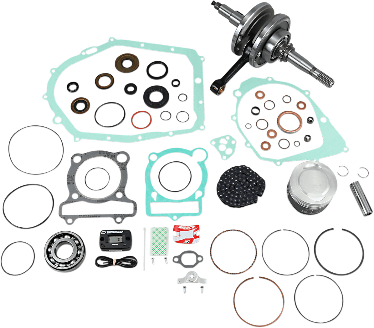 WISECO PWR137 - 840 Engine Rebuild Kit for Yamaha YFM350 Warrior and Raptor, 84mm - Moto - House MX