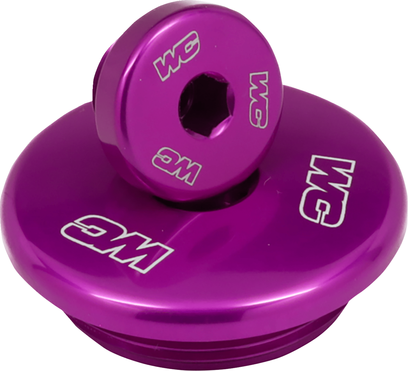 Works Connection Kawasaki 24 - P624 Engine Plug Set in Purple * Precision Aluminum Replacement Parts - Moto - House MX