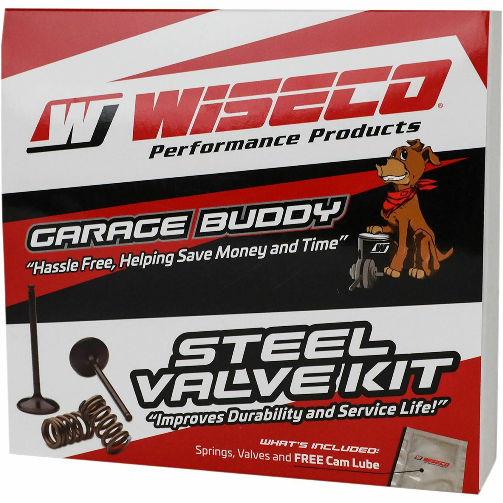 Wiseco Garage Buddy Steel Valve Kit - 2007-2008 Kawasaki KX250F - SVKB4336
