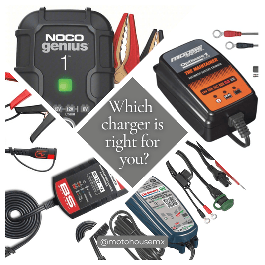 Comparing Four Top-Rated Battery Chargers: Which One is Right for You? - Moto-House MX