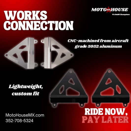 Don’t Let Your Radiator Get Twisted in a Crash: Works Connection’s Got Your Back! - Moto-House MX