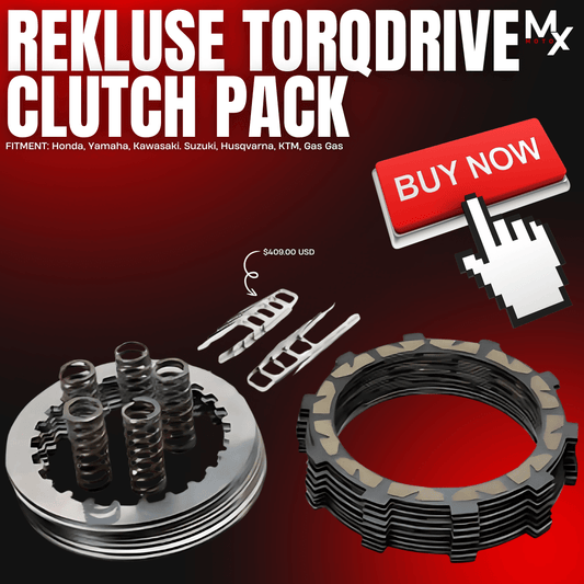 Experience a Game-Changer in Clutch Performance - Rekluse Torqdrive Clutch Pack - Moto-House MX