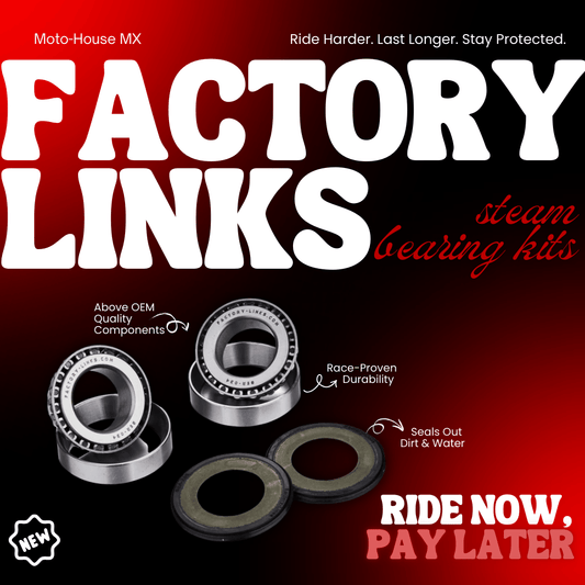 Factory Links Race Series® Steering Stem Bearing Kits: Seal Your Ride - Moto-House MX
