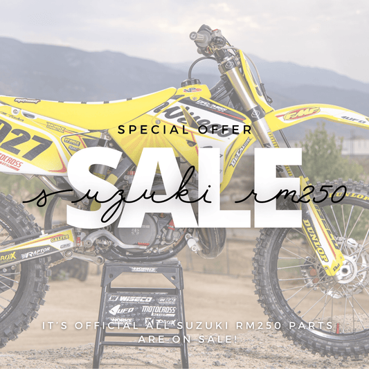 Get Ready to Ride: Week-Long Sale on Top Suzuki RM250 Upgrades You Can't Miss! - Moto-House MX