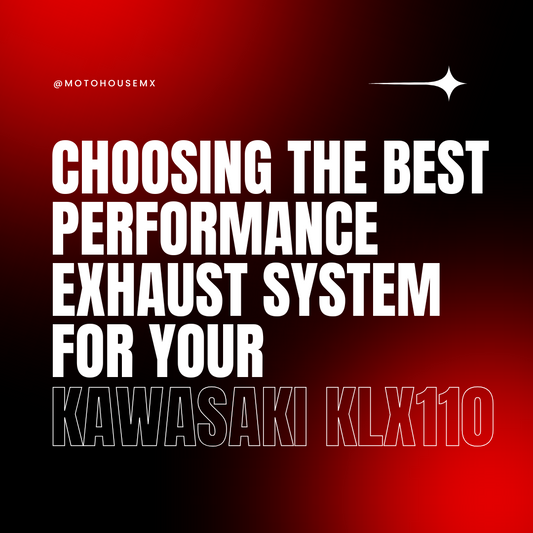 Which is the best choice for a Performance Exhaust System for your Kawasaki KLX110