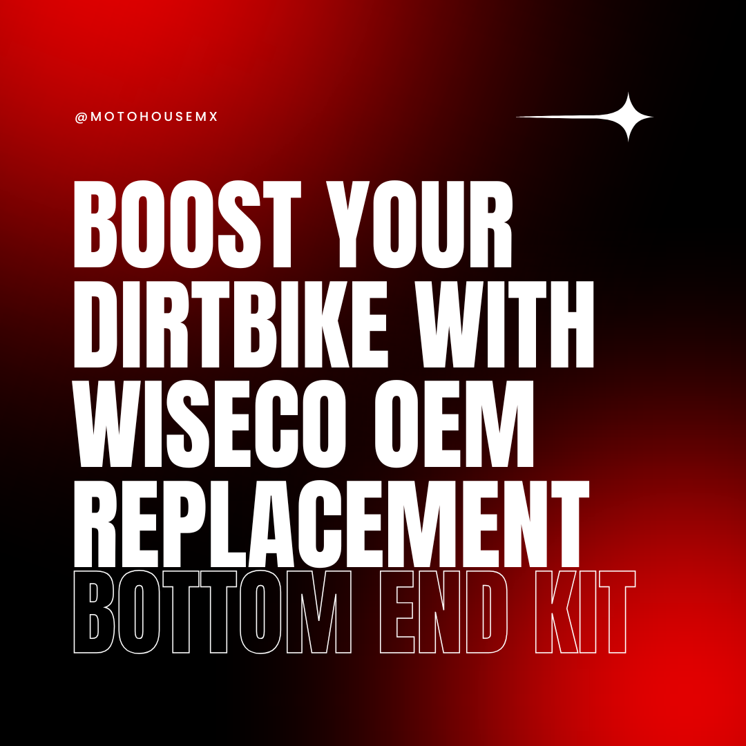 Boost Your Dirt Bike with Wiseco OEM Replacement Bottom End Kit for Durability & Power