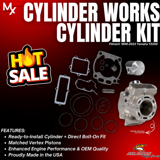 Revive Your Yamaha YZ250: Transform Your Worn-Out Cylinder with the New Cylinder Works Kit!