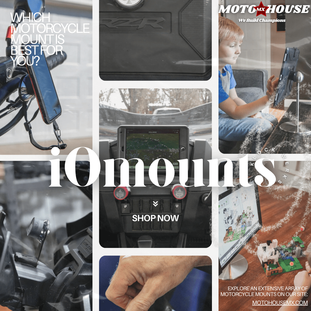 iOmounts® Hyper-Versatile Phone Mounts: Built to Last, Designed for Every Ride - Moto-House MX
