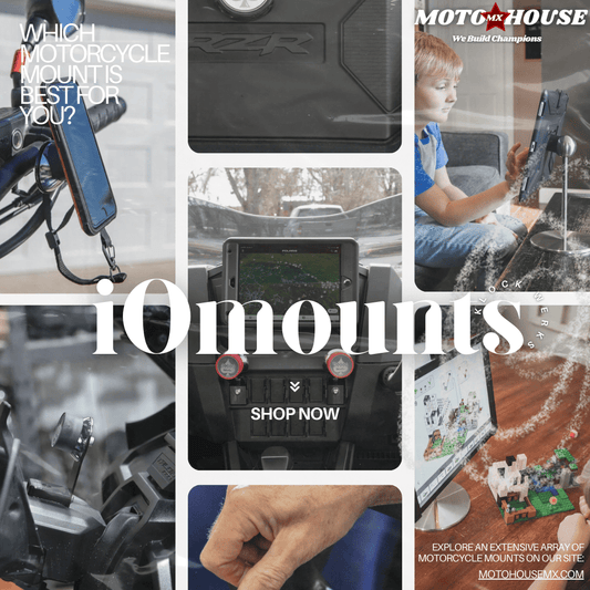 iOmounts® Hyper-Versatile Phone Mounts: Built to Last, Designed for Every Ride - Moto-House MX