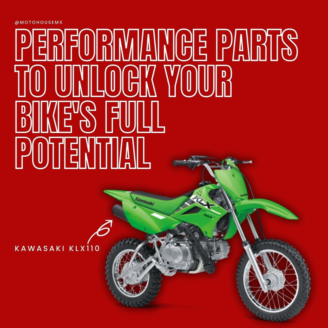 Kawasaki KLX110: Big Power from a Small Package – Top Performance Parts to Unlock Your Bike's Full Potential - Moto-House MX