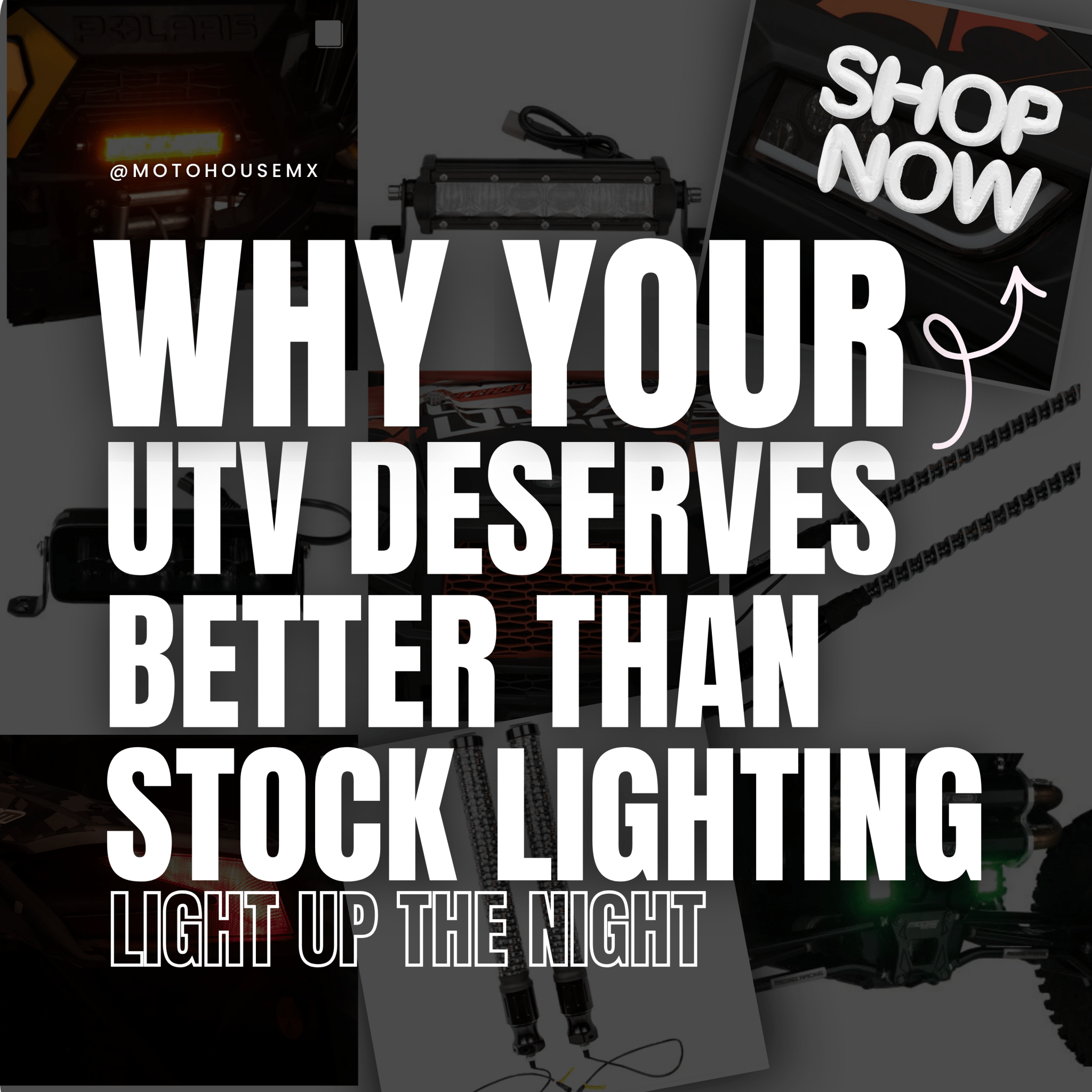 Light Up the Night: Why Your UTV Deserves Better Than Stock Lighting