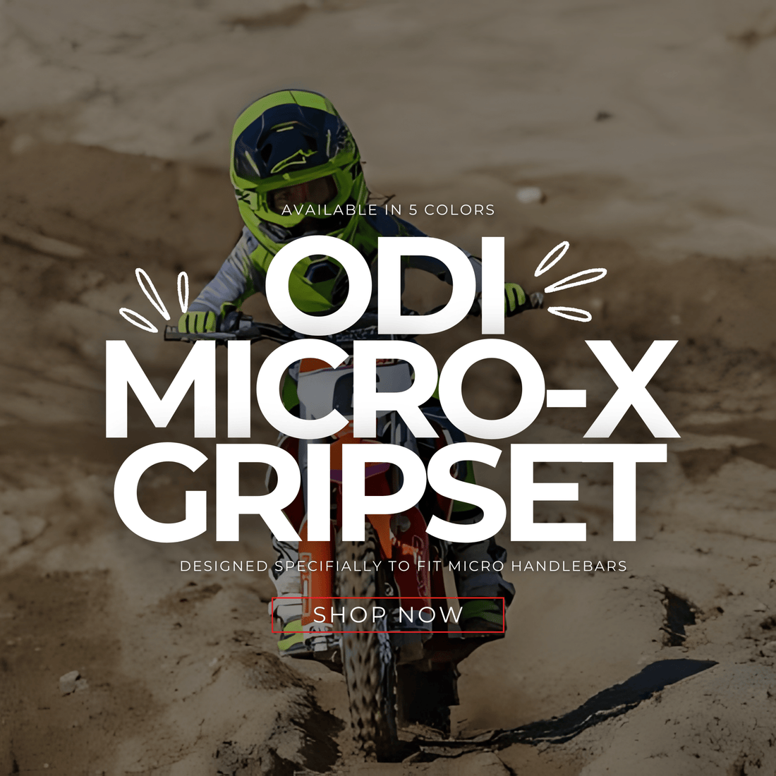 Micro-X Half-Waffle V2 Lock-On Grips: The Best Mini Motocross Upgrade - Moto-House MX