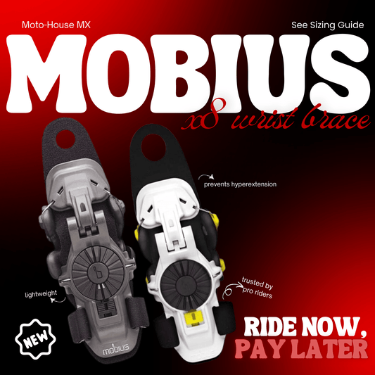 Mobius X8 Wrist Brace: Maximum Support for Motocross, BMX, and Off-Road Rider - Moto-House MX