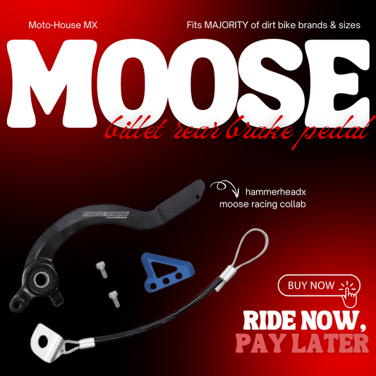 Moose Racing Forged Billet Rear Brake Pedal – Built to Take the Hits - Moto-House MX