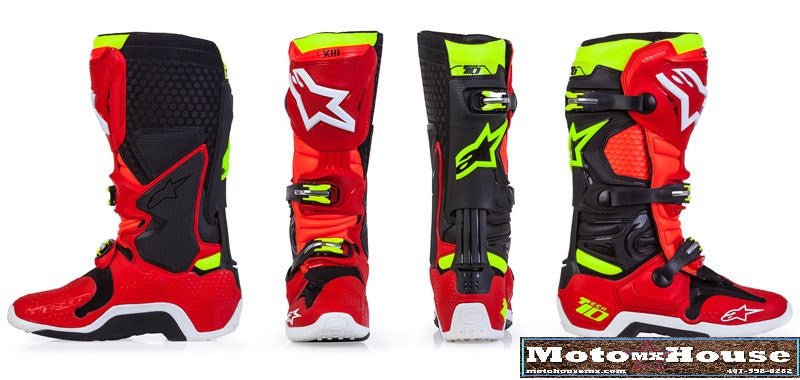 No One Can Beat This Boot - Alpinestars Tech-10 Boots Torch LE - Moto-House MX