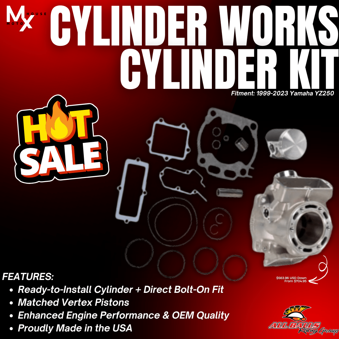 Revive Your Yamaha YZ250: Transform Your Worn-Out Cylinder with the New Cylinder Works Kit! - Moto-House MX