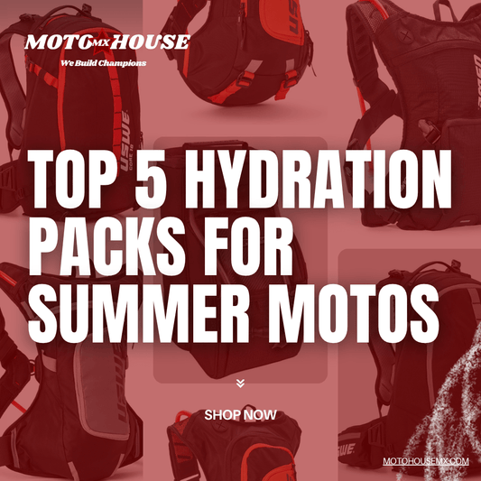 Stay Cool, Ride Hard: Top Hydration Packs for Summer Motos - Moto-House MX