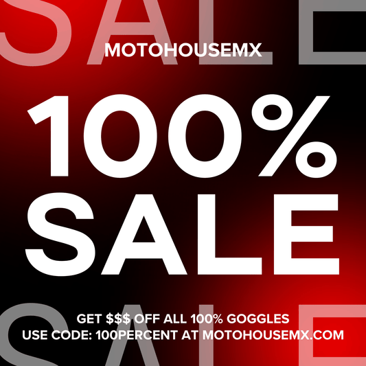 Thanksgiving Sale: Gear Up and Shop 100% Goggles - Moto-House MX