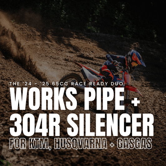 The 65cc Race-Ready Duo: Pro Circuit Works Pipe + 304R Silencer for KTM, Husqvarna & Gas Gas (2024–2025) - Moto-House MX