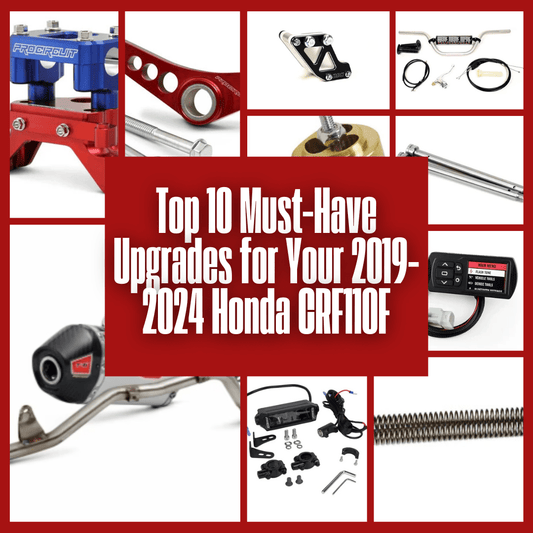 Top 10 Must-Have Upgrades for Your 2019-2024 Honda CRF110F - Moto-House MX
