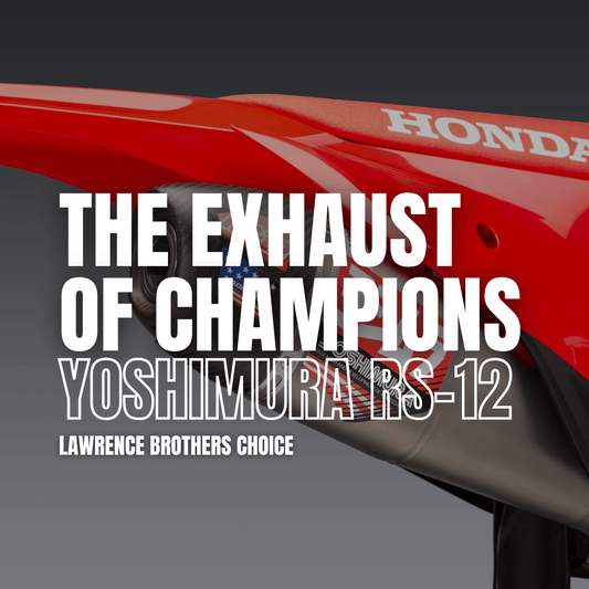 Unleash Championship-Winning Performance with the Yoshimura RS-12 for the Honda CRF250/450 - Moto-House MX