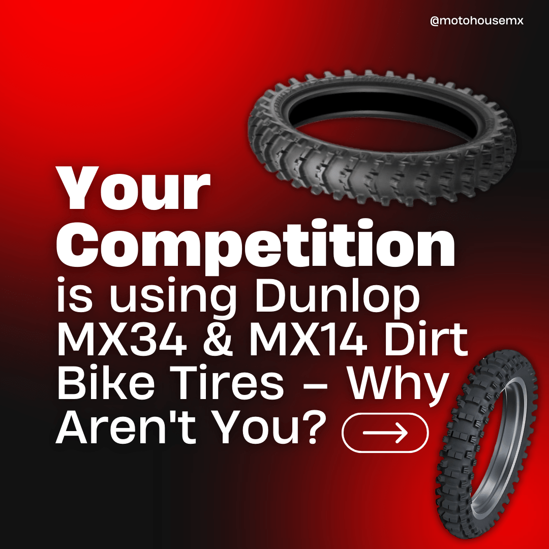 Unleash Your Bikes Potential on Any Terrain with Dunlop Motocross Tires - Moto-House MX