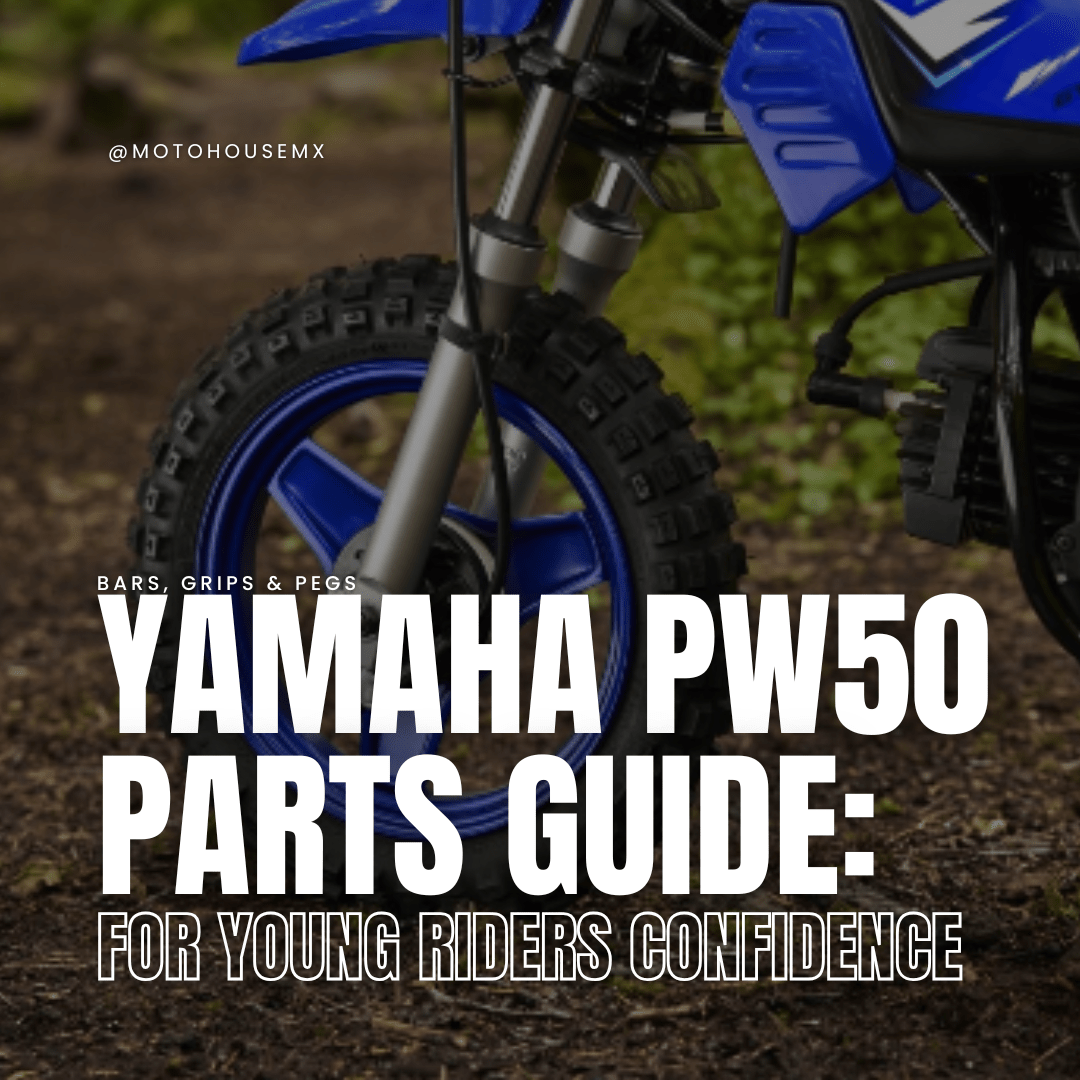 Yamaha PW50 Setup Tips: Bars, Grips & Pegs for Young Riders’ Confidence - Moto-House MX
