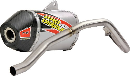Pro Circuit T-6 Stainless Exhaust System - 0132011F - 2008-2023 Yamaha TT-R110E | Moto-House Minis