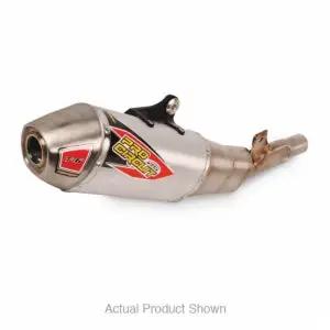 Pro Circuit T-6 Stainless Slip-On Silencer - 0122445A - 2024 Kawasaki KX450, or KX450X