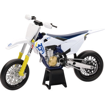 Husqvarna FS450 2019 Bike - 1:12 Scale - White/Blue/Black - New Ray Toys  | Moto-House MX