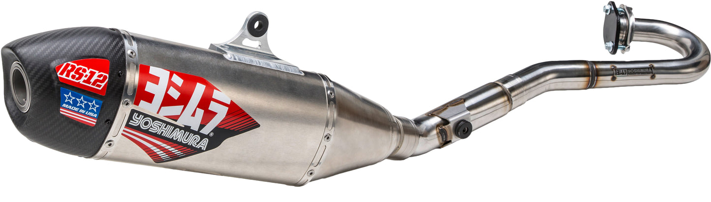Yoshimura 218320S320 RS-12 Stainless Full Exhaust System for 2019-2026 Suzuki RM-Z250 - Moto-House MX