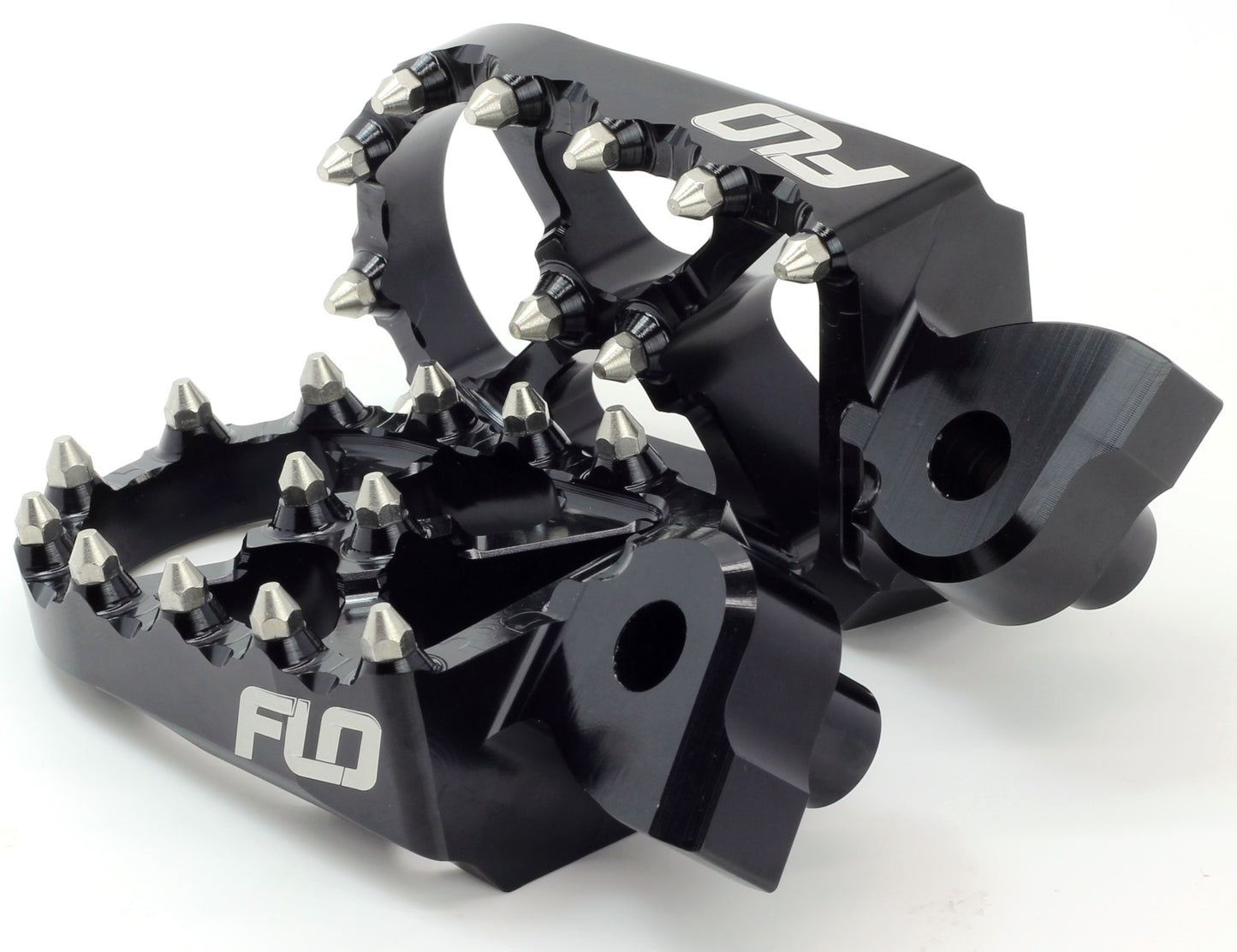 FLO MOTORSPORTS FPEG-801BLK 2007-2015 Cobra CX50 Jr/Sr Pro Series Foot Pegs