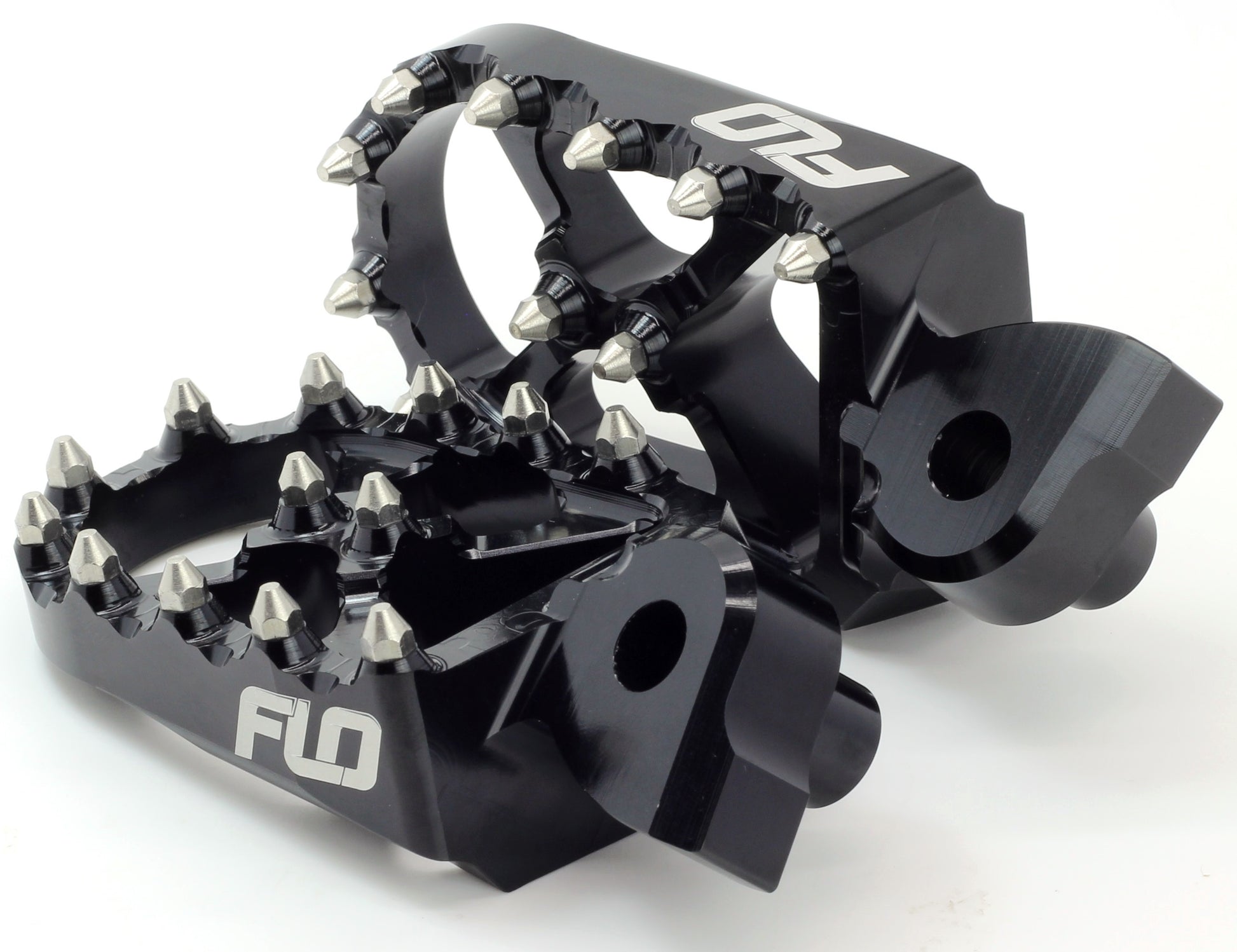 FLO MOTORSPORTS FPEG-801BLK 2007-2015 Cobra CX50 Jr/Sr Pro Series Foot Pegs