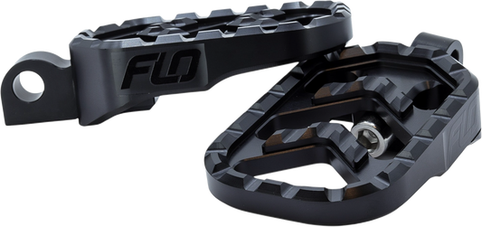 FLO MOTORSPORTS V-800-3BLK 2020-23 Harley Softail Savage Series Footpegs