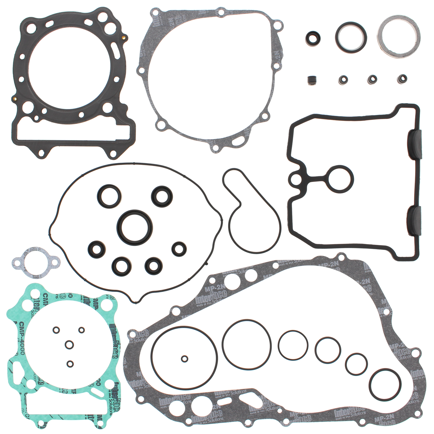 VERTEX VERTEX 811585 Complete Gasket Set With Oil Seals for Kawasaki KLX400 & Suzuki DR-Z400 2000-2007 811585