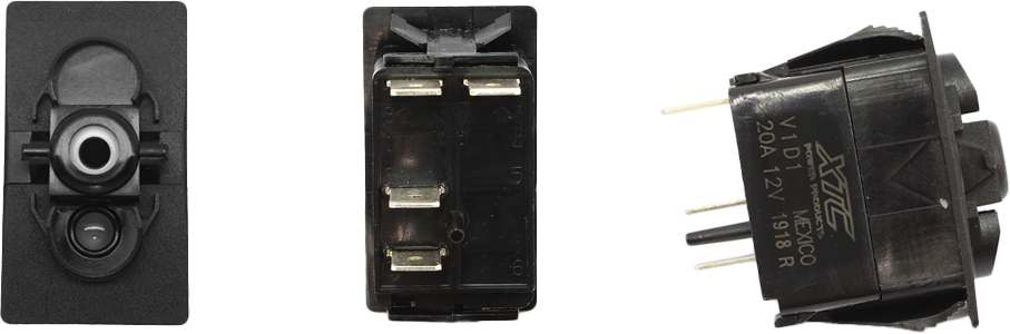 XTC Power Products SW12-NB000000 2020s UTV Dash Switch Body