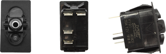 XTC Power Products SW12-NB000000 2020s UTV Dash Switch Body