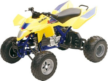 New Ray Toys - Suzuki Quadracer R450 ATV - 1:12 Scale - Black/Yellow - 43393 | Moto-House MX