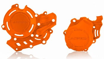 Acerbis X-Power Protection - Clutch and Ignition Covers - 2016-2022 KTM 450 SX-F