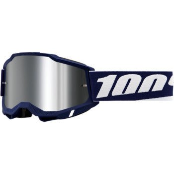 100% Accuri 2 Adult Goggles 50014 - 00016 - Mifflin - Silver Mirror Lens - Moto - House MX