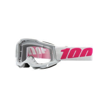 100% Accuri 2 Adult Goggles - Keetz - Clear Lens | Elite Protection & Performance for Motocross Racing & MTB - Moto - House MX