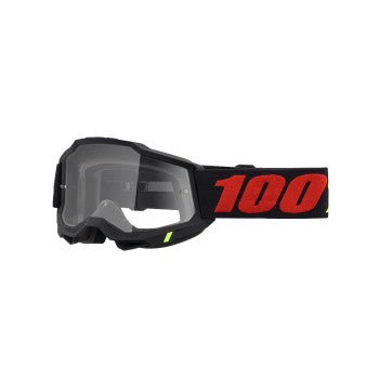 100% Accuri 2 Adult Goggles - Morphuis - Clear Lens | Elite Protection & Performance for Motocross Racing & MTB - Moto - House MX