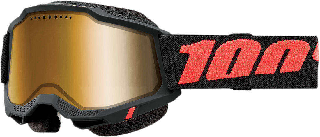 100% Accuri 2 Goggles - Borego - Yellow - Part Number 50022 - 00006 - Moto - House MX