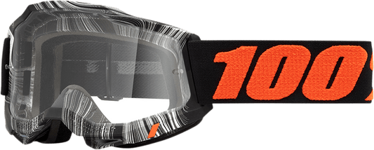 100% Accuri 2 Goggles - Geospace - Clear - Part No. 50013 - 00008 - Moto - House MX