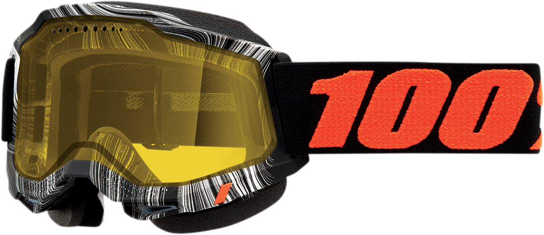 100% Accuri 2 Goggles - Geospace - Yellow - Part 50021 - 00007 - Moto - House MX
