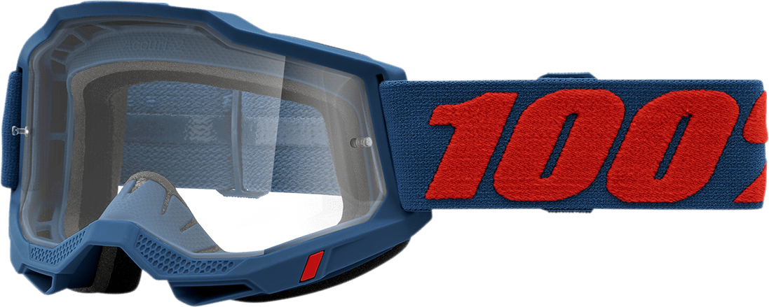 100% Accuri 2 Goggles - Odeon - Clear - Part Number 50013 - 00010 - Moto - House MX