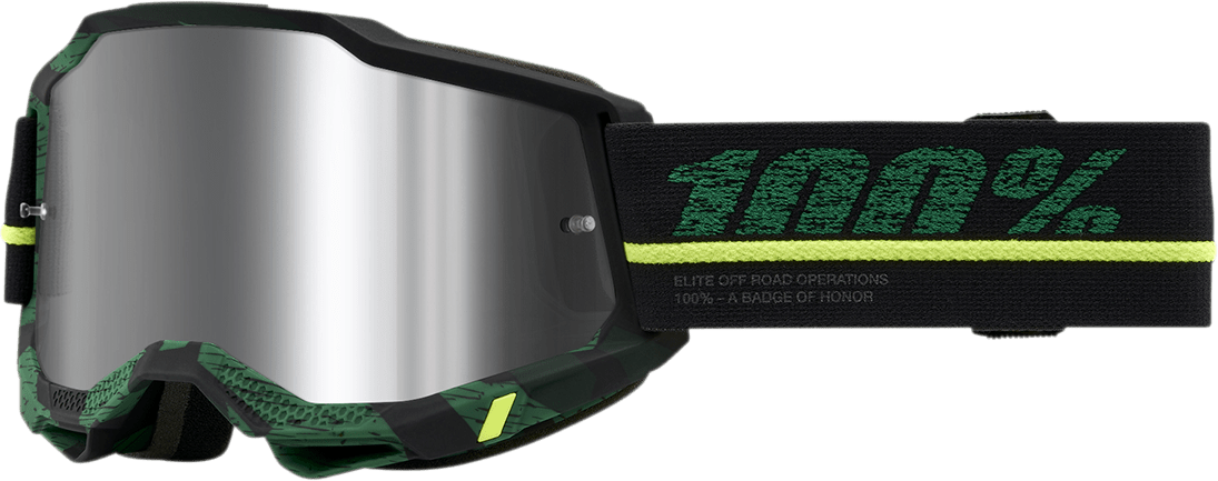 100% Accuri 2 Goggles - Overlord - Silver 50014 - 00011 - Moto - House MX